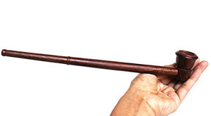Churchwarden Wizard Pipe - 10" of Wood in Your Hand