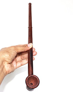 Churchwarden Wizard Pipe - 10" of Wood in Your Hand