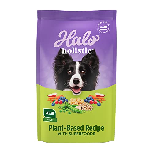 Halo Vegan Dry Dog Food - A Mouth Watering 3.5 lb Bag